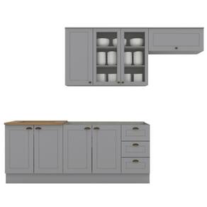 Cozinha Modulada 5 Pecas 280cm Ce379 Americana Henn