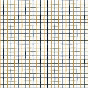 Papel De Parede Revoada Xadrez Aquarela Azul, Verde E Amarela 4422