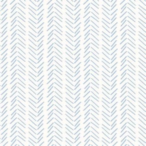 Papel De Parede Revoada Franjinha Azul 4446
