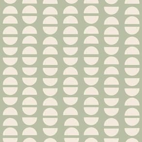 Papel De Parede Revoada Café Verde E Branco 4464