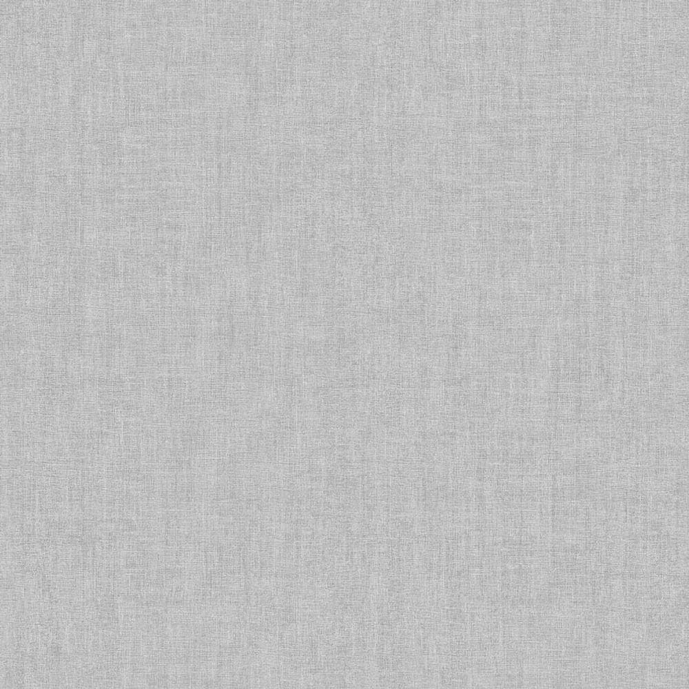 Papel De Parede Botany House Aspecto Têxtil Cinza 15589