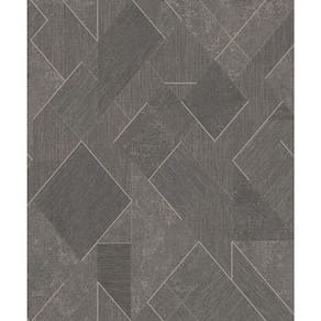 Papel De Parede Icon Geométrico Chumbo A72003