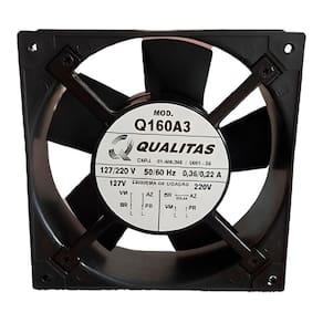 Mini Ventilador Qualitas Q160a3 162x162x55mm 127-220v