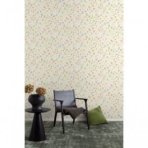 Papel De Parede Maison Floral Colorido Mn3505