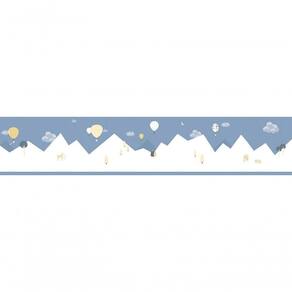 Faixa De Parede Adesiva Sambori Ballons 7501-4 - Tam 0,16m X 5m