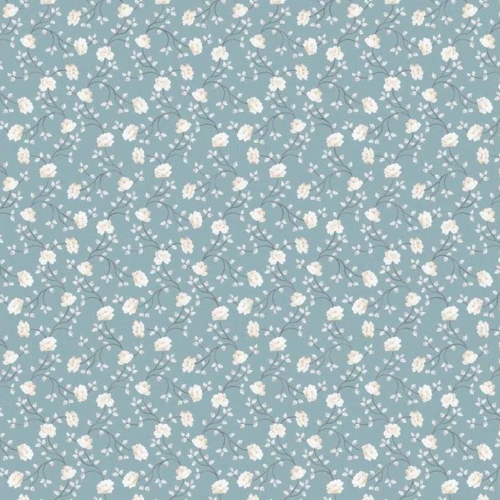 Papel De Parede Hana Floral Azul 1905-1