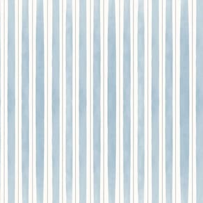 Papel De Parede Revoada Listrado Pincelada Azul 4445