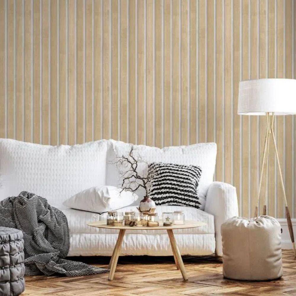 Papel De Parede Hana Madeira Marrom 2600-4