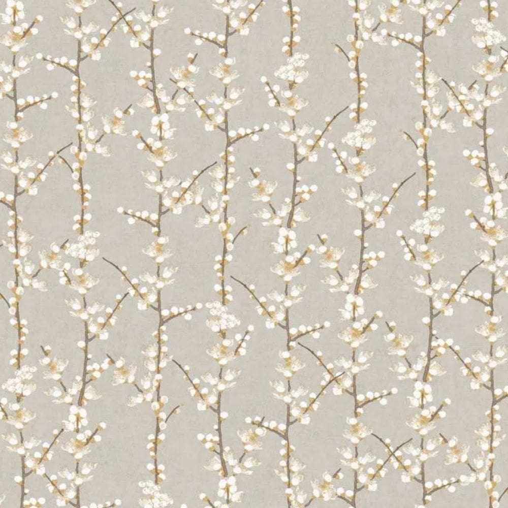 Papel De Parede Hana Floral Cinza 1904-2