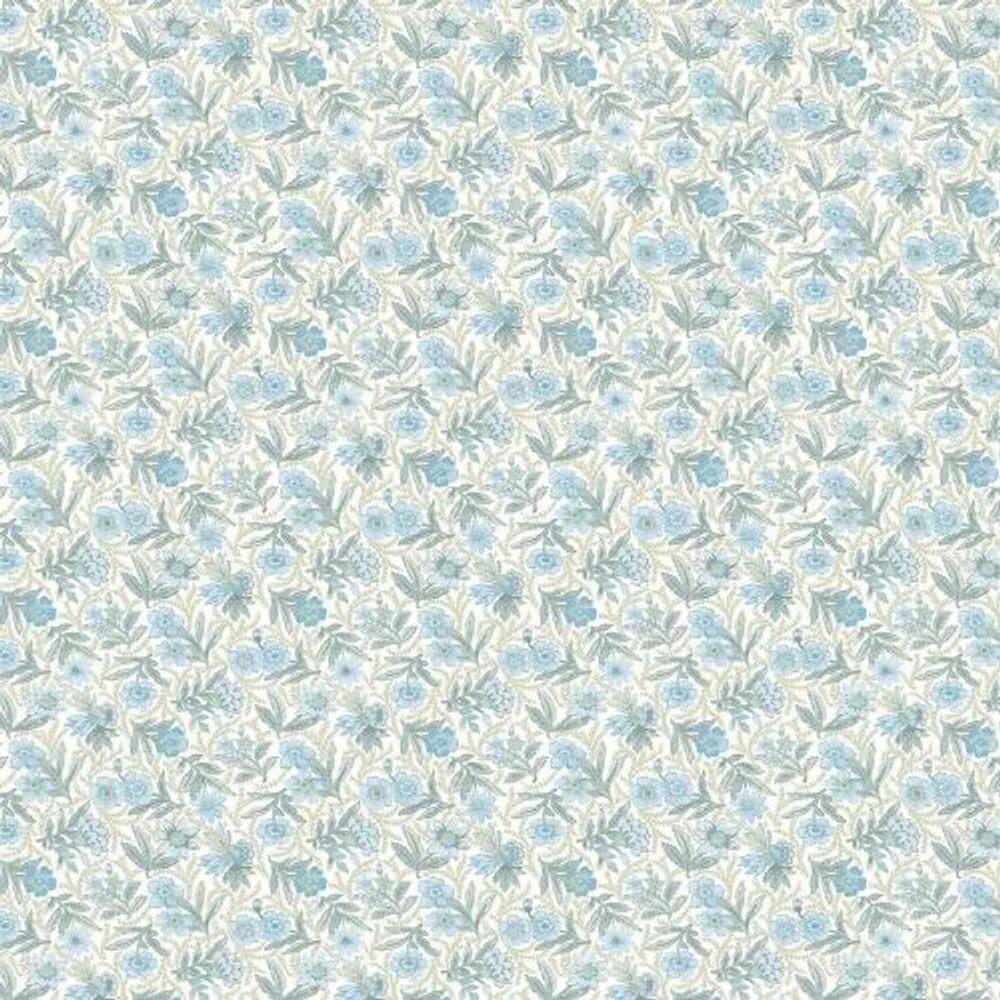 Papel De Parede Tartine Et Chocolat 4 Floral Azul 36230101tc