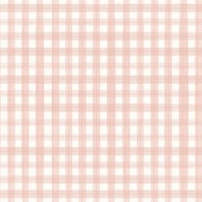Papel De Parede Revoada Xadrez Picnic Pincelada Rosa 4440