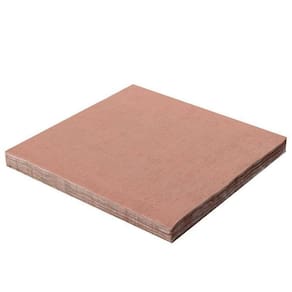 Guardanapo Folha Dupla Alto Relevo 32x32cm Rosê - 20 Un