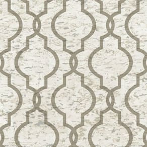 Papel De Parede Shimmer Geometria Em Mármore Uk20930 - Rolo 10m X 0,52m