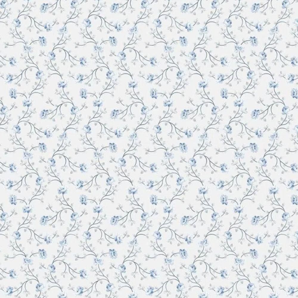 Papel De Parede Hana Floral Azul 1905-2
