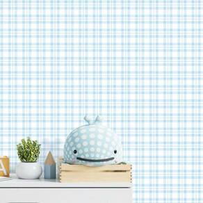 Papel De Parede Xadrez - G78395 Azul Tiny Tots 2 - G78395