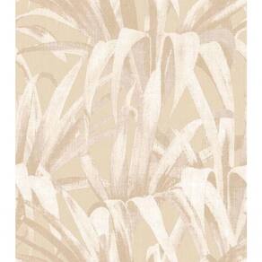 Papel De Parede Botany House Folhagem Cinza 15521