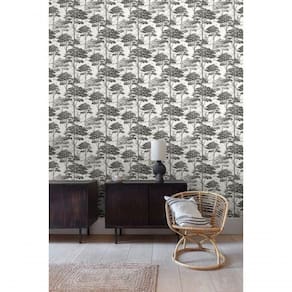 Papel De Parede Maison Paisagens Preto Mn3013
