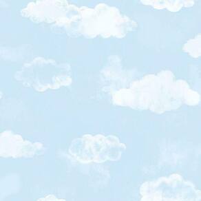 Papel De Parede De Nuvem - G78359 Azul Tiny Tots 2 - G78359
