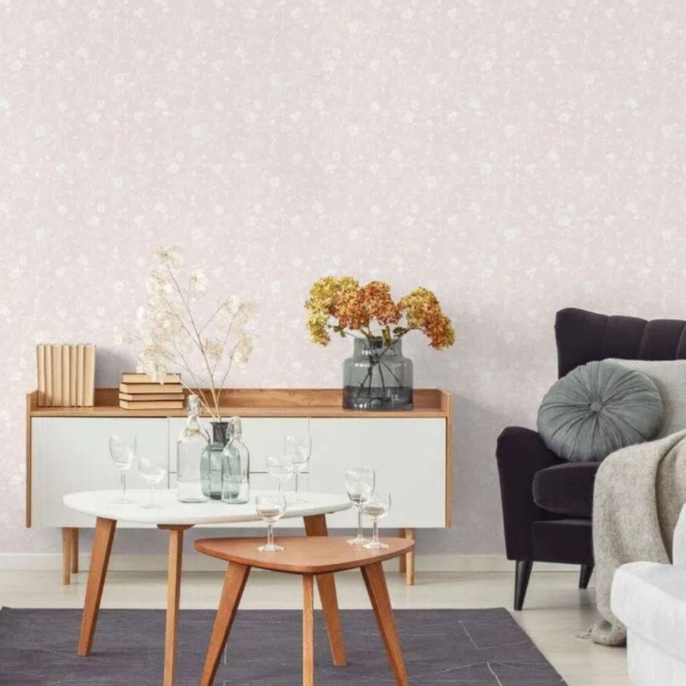 Papel De Parede Hana Floral Rosa 1907-4