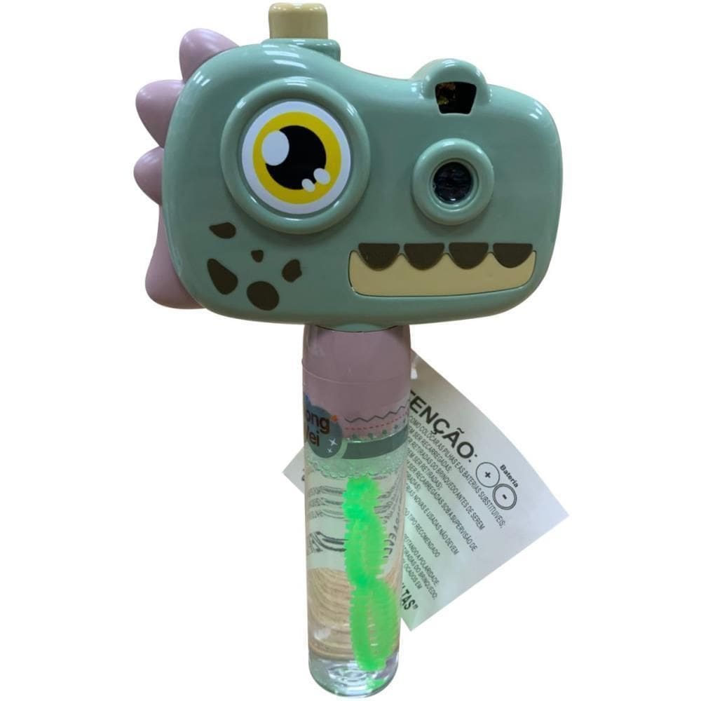 Bolha De Sabao Dino Com Projetor