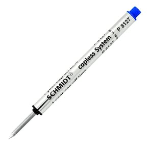 Carga Caneta Rollerball Schmidt Short Capless Azul M