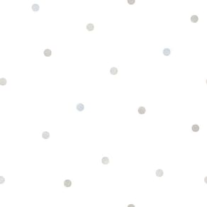 Papel De Parede Just 4 Kids Poá G56521 - Rolo 10m X 0,52m