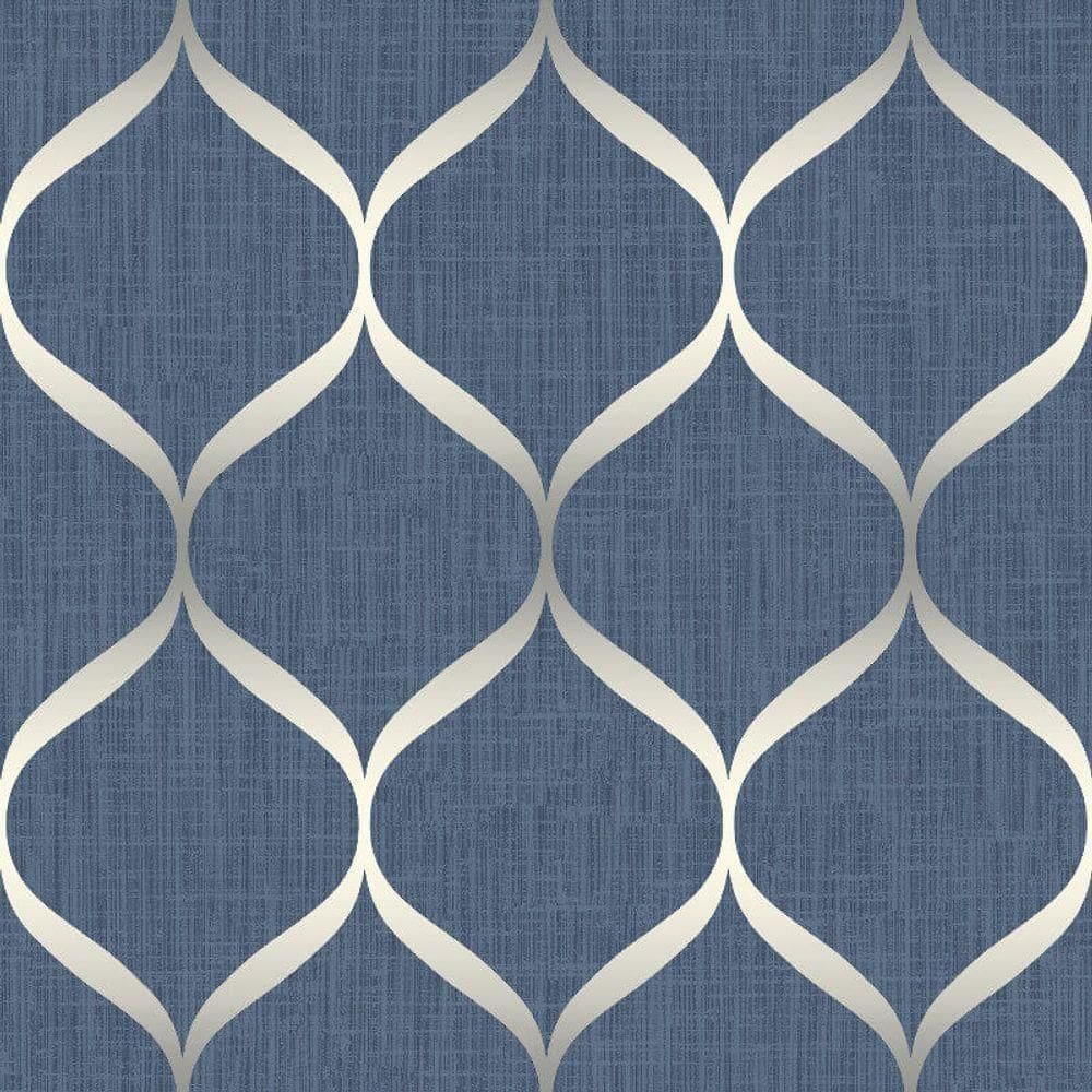 Papel De Parede Shimmer Fluidez Aspecto Têxtil Uk21202 - Rolo 10m X 0,52m