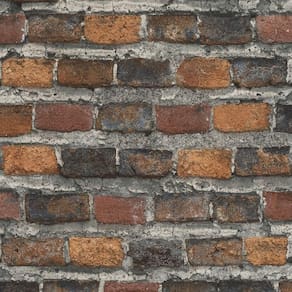 Papel De Parede Factory Iv Brick Wall 428063 Rolo 10m X 0,53m