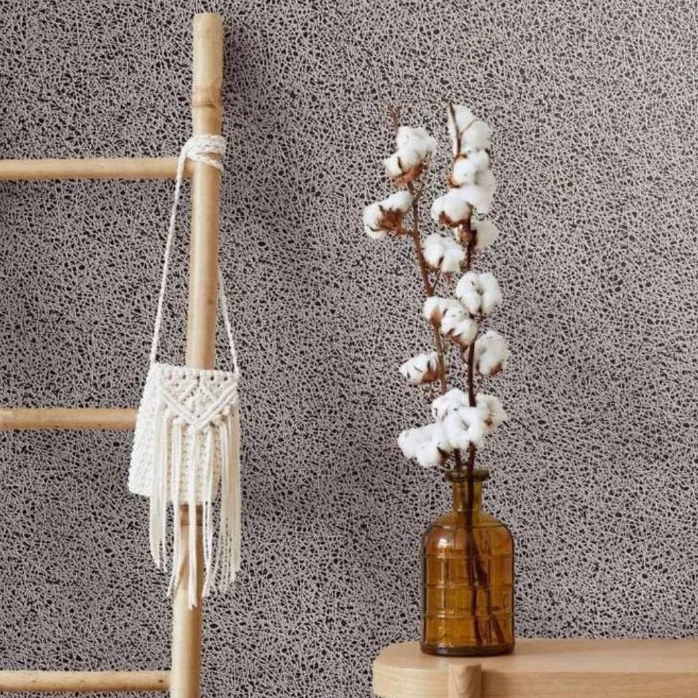 Papel De Parede Ivy Textura Bege 6817-10