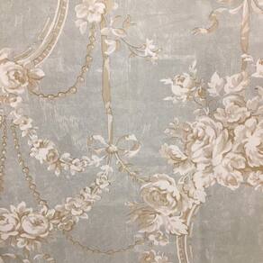 Papel De Parede Rossella Camafeu Ro3303 - Rolo 10m X 0,53m