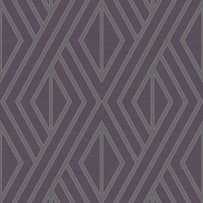 Papel De Parede Shimmer Geométrico Uk30519 - Rolo 10m X 0,52m