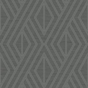 Papel De Parede Shimmer Geométrico Uk30508 - Rolo 10m X 0,52m