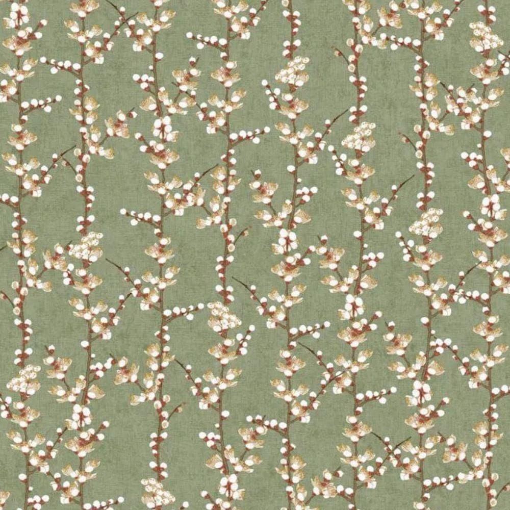 Papel De Parede Hana Floral Verde 1904-4
