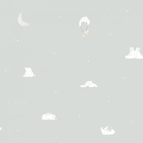 Papel De Parede Sambori Bonne Nuit 7003-1 - Rolo 10m X 0,53m