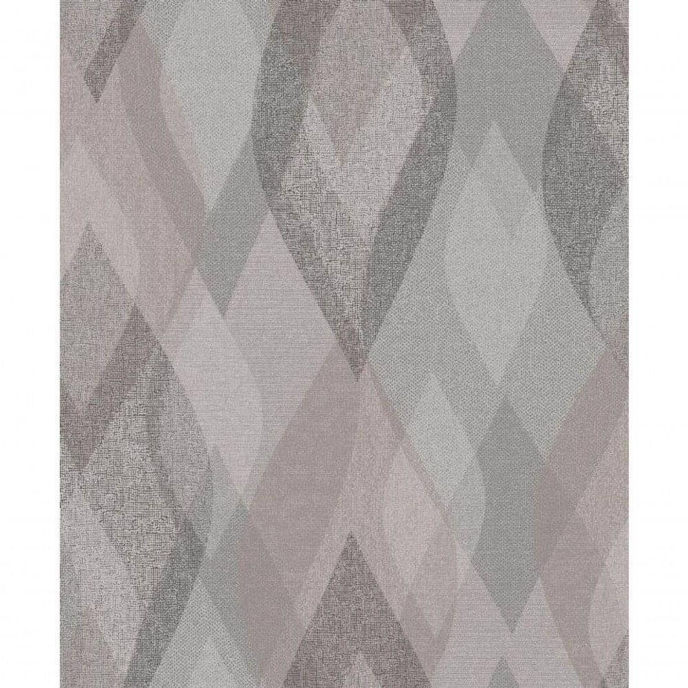 Papel De Parede Infinity Fluidez Marrom If3504 - Rolo 10m X 0,53m