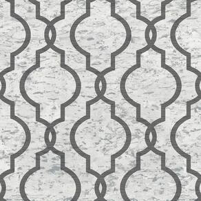 Papel De Parede Shimmer Geometria Em Mármore Uk20900 - Rolo 10m X 0,52m