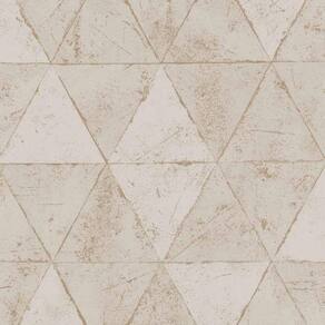 Papel De Parede Infinity Pirâmide Bege If3103 - Rolo 10m X 0,53m