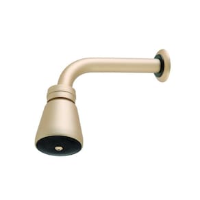 Ducha 12,4cm X 5,8cm Tradicional Meber Metais Dourado Matte
