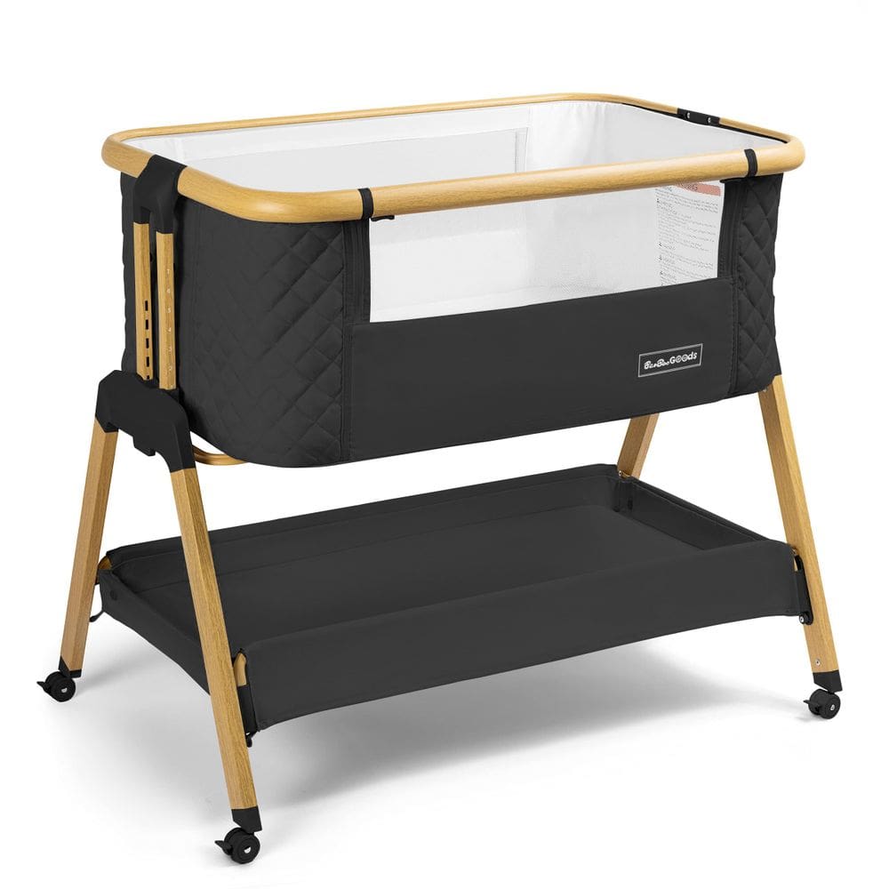 Berço de bebê BaeBae Goods 3 em 1 com 7 alturas ajustáveis