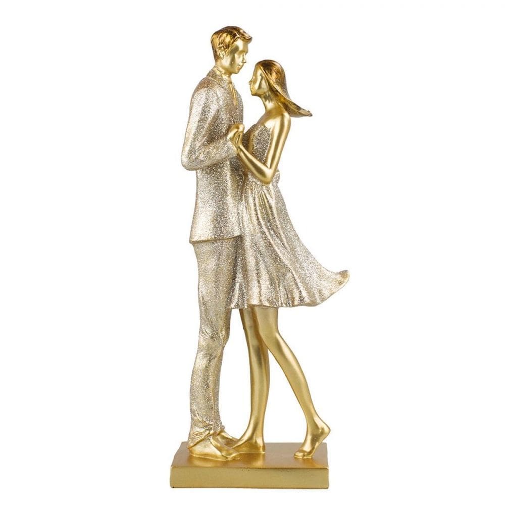 Figura Decorativa Casal 34 X 11 X 7 Cm