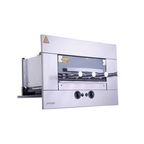 Churrasqueira A Gás 4 Espetos Titan Gn 127V + Venezianas