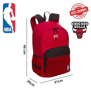 Mochila Esportiva Escola Basquete Chicago Bulls Nba