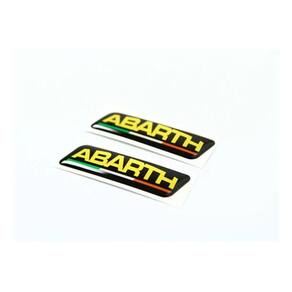 Emblema Adesivo Resinado Fiat Abarth Esseesse Coluna Rs06
