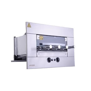 Churrasqueira A Gás 4 Espetos Titan Gn 220V + Venezianas