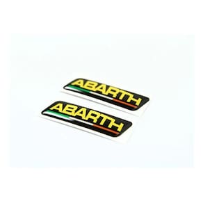 Emblema Adesivo Resinado Fiat Abarth Esseesse Coluna Rs06