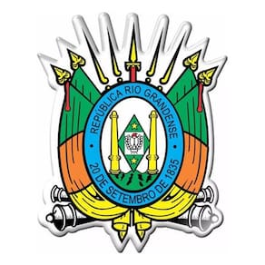 Adesivo Brasão Rio Grande Do Sul Carro Moto Resinado Bd9