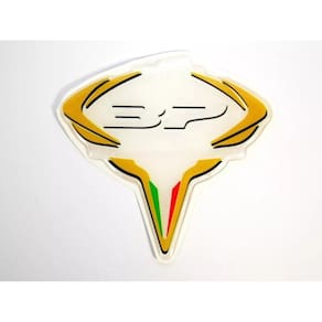 Adesivo Resinado Compatível Mv Agusta F4 Vermelha Agrs03