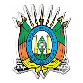 Adesivo Brasão Rio Grande Do Sul Carro Moto Resinado Bd9