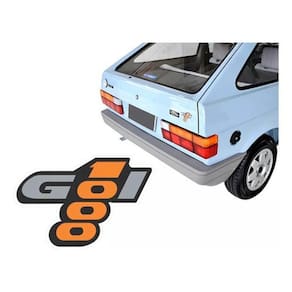 Adesivo Compatível Traseiro Gol F010 Cor Padrão
