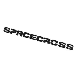 Adesivo Volkswagen Spacecross Traseiro Todas Cores Spccr4 Fk
